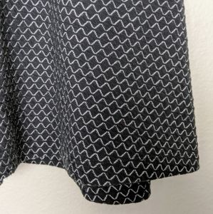 Loft Pencil Skirt, Navy Blue Quilted XL